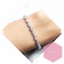 925 Silver Cubic Zirconia Bracelet