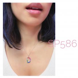 925 Silver Cubic Zirconia Pendant