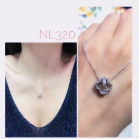 925 Silver Cubic Zirconia Necklace