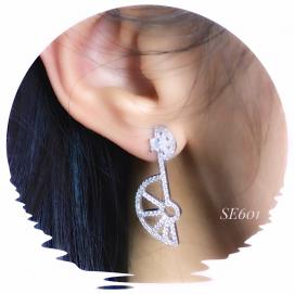 925 Silver Cubic Zirconia Earring