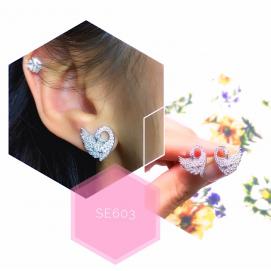 925 Silver Cubic Zirconia Earring