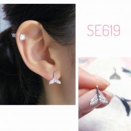 925 Silver Cubic Zirconia Earring