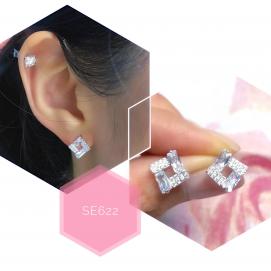 925 Silver Cubic Zirconia Earring