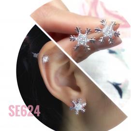 925 Silver Cubic Zirconia Earring
