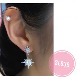 925 Silver Cubic Zirconia Earring