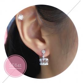 925 Silver Cubic Zirconia Earring