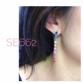 925 Silver Cubic Zirconia Earring