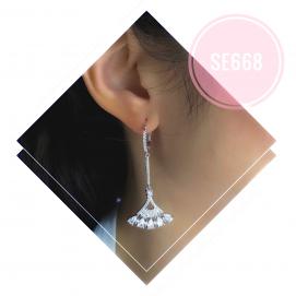 925 Silver Cubic Zirconia Earring
