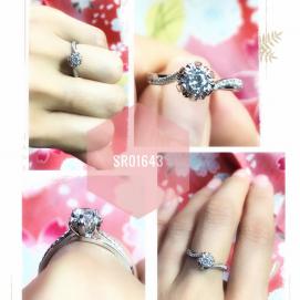 925 Silver Cubic Zirconia Ring