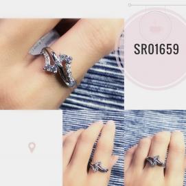 925 Silver Cubic Zirconia Ring