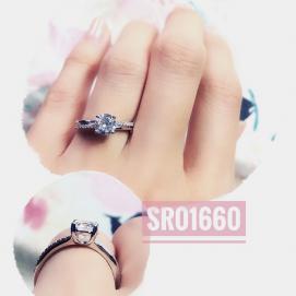 925 Silver Cubic Zirconia Ring