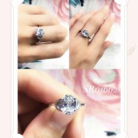 925 Silver Cubic Zirconia Ring