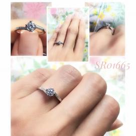 925 Silver Cubic Zirconia Ring