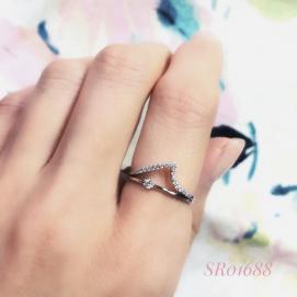 925 Silver Cubic Zirconia Ring