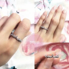 925 Silver Cubic Zirconia Ring