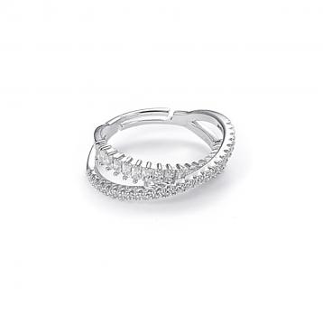 925 Silver Cubic Zirconia Ring