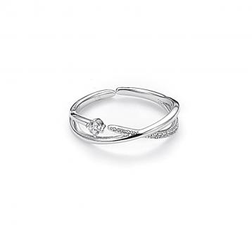 925 Silver Cubic Zirconia Ring