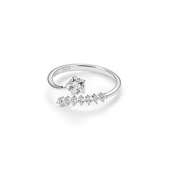 925 Silver Cubic Zirconia Ring