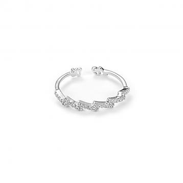 925 Silver Cubic Zirconia Ring