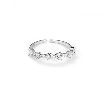 925 Silver Cubic Zirconia Ring