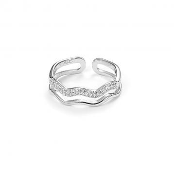 925 Silver Cubic Zirconia Ring