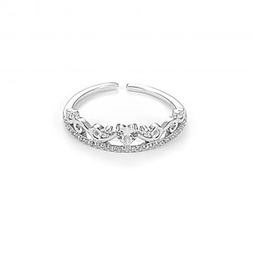 925 Silver Cubic Zirconia Ring