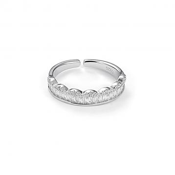 925 Silver Cubic Zirconia Ring