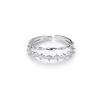 925 Silver Cubic Zirconia Ring