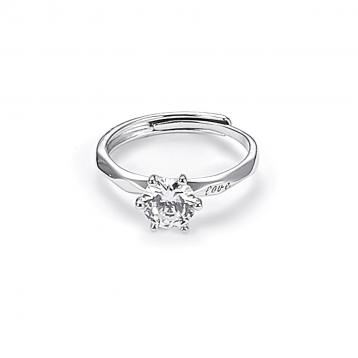 925 Silver Cubic Zirconia Ring