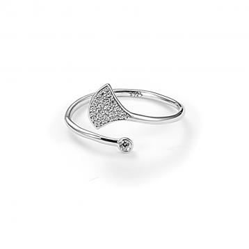 925 Silver Cubic Zirconia Ring