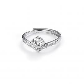 925 Silver Cubic Zirconia Ring