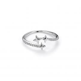 925 Silver Cubic Zirconia Ring
