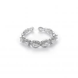 925 Silver Cubic Zirconia Ring