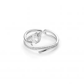 925 Silver Cubic Zirconia Ring
