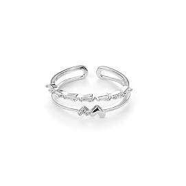 925 Silver Cubic Zirconia Ring