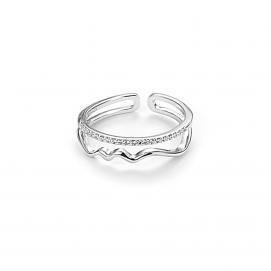925 Silver Cubic Zirconia Ring