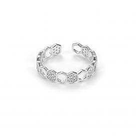 925 Silver Cubic Zirconia Ring