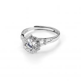 925 Silver Cubic Zirconia Ring