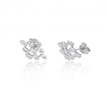 925 Silver Cubic Zirconia Earring