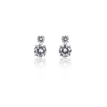 925 Silver Cubic Zirconia Earring