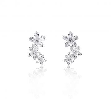 925 Silver Cubic Zirconia Earring