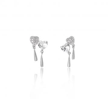 925 Silver Cubic Zirconia Earring