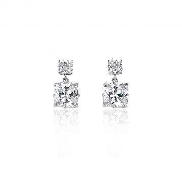 925 Silver Cubic Zirconia Earring