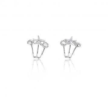 925 Silver Cubic Zirconia Earring