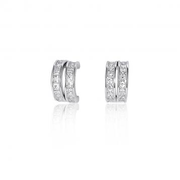 925 Silver Cubic Zirconia Earring