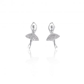925 Silver Cubic Zirconia Earring
