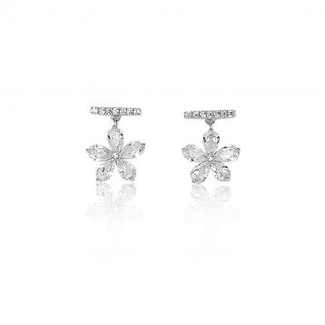 925 Silver Cubic Zirconia Earring