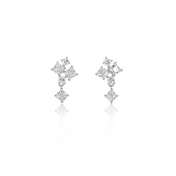 925 Silver Cubic Zirconia Earring