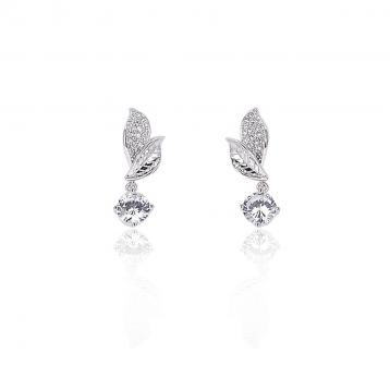 925 Silver Cubic Zirconia Earring