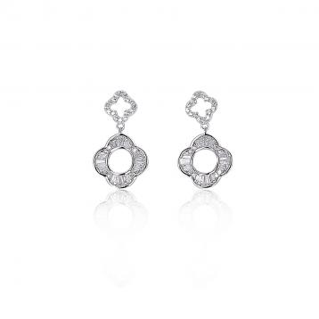 925 Silver Cubic Zirconia Earring